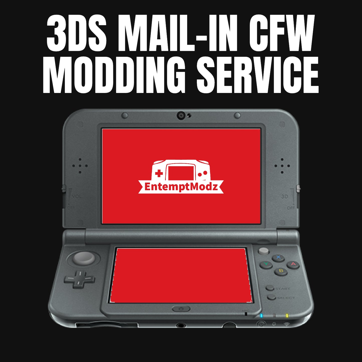 3DS Mail-in CFW Modding Service