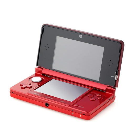 3DS | Red | MODDED | w/128GB SD Card [COMING SOON]
